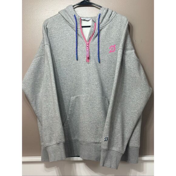 NWOT Peloton TWGF Relaxed Fit Half Zip Up Hoodie Sweatshirt Men's XXL - Picture 2 of 14